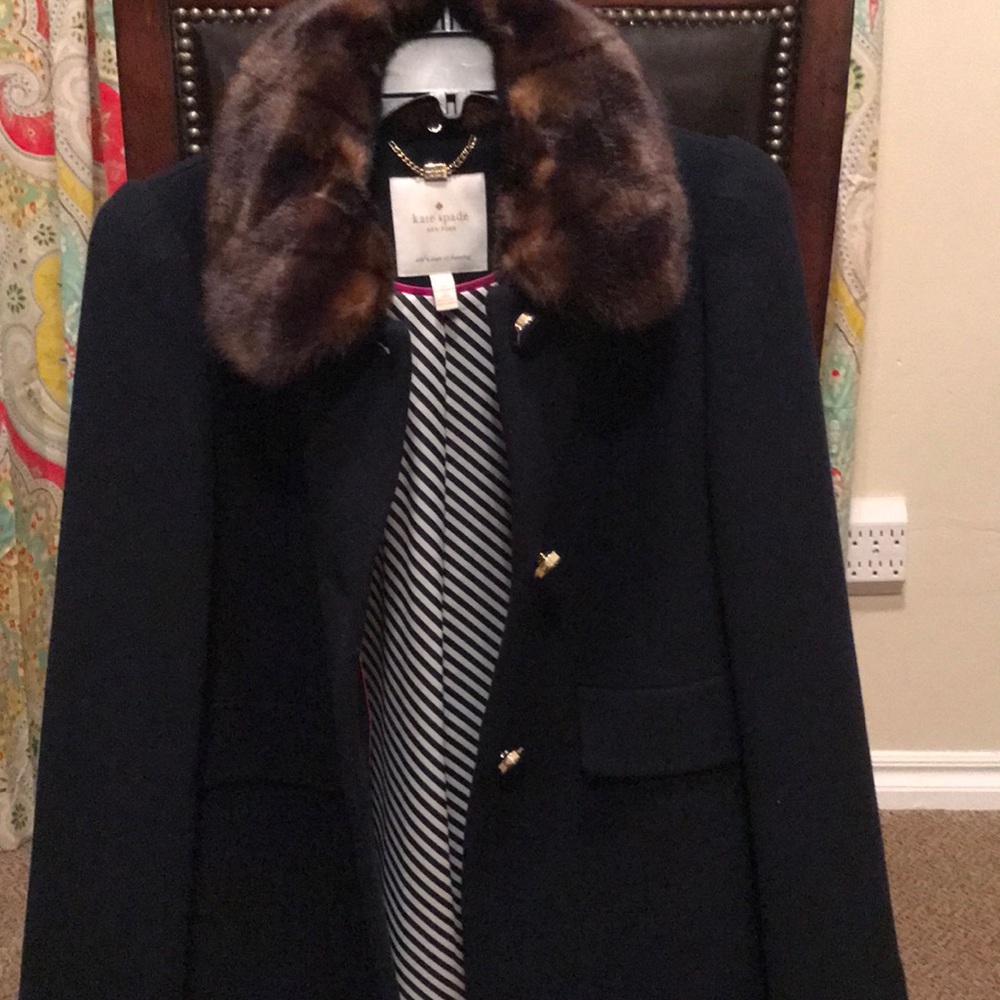 Kate Spade Navy Coat